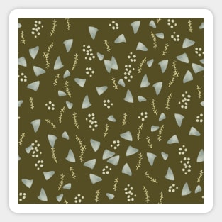 Knifeleaf Wattle Leaves Sticker